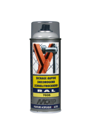 Spraymaling RAL 7035 Høj Glans Lysgrå Motip 07034 400ML