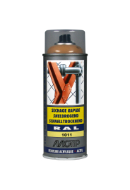 Spraymaling RAL 1011 Høj Glans BrunBeige Motip 07054 400ML