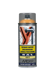 Spraymaling RAL 1017 Høj Glans SaffronGul Motip 07064 400ML