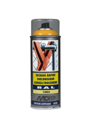 Spraymaling RAL 1003 Høj Glans SignalGul Motip 07069 400ML