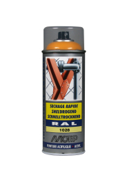 Spraymaling RAL 1028 Høj Glans MelonGul Motip 07077 400ML