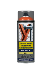 Spraymaling RAL 2011 Høj Glans DybOrange Motip 07080 400ML