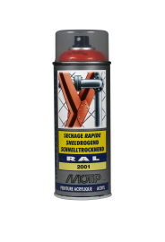 Spraymaling RAL 2001 Høj Glans RødOrange Motip 07081 400ML