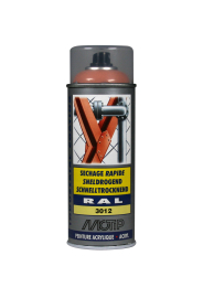 Spraymaling RAL 3012 Høj Glans BeigeRød Motip 07087 400ML