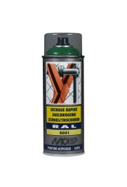 Spraymaling RAL 6001 Høj Glans smaragd Motip 07119 400ML