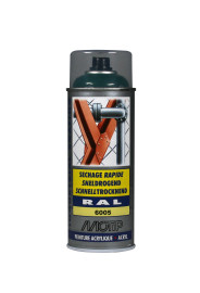 Spraymaling RAL 6005 Høj Glans MosGrøn Motip 07128 400ML