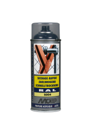 Spraymaling RAL 5004 Høj Glans SortBlå Motip 07133 400ML