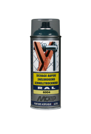 Spraymaling RAL 6004 Høj Glans BlåGrøn Motip 07141 400ML