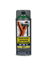 Spraymaling RAL 6017 Høj Glans MajGrøn Motip 07143 400ML
