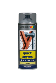 Spraymaling RAL 7040 Høj Glans VindueGrå Motip 07153 400ML
