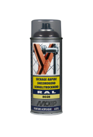 Spraymaling RAL 8028 Høj Glans JordBrun Motip 07157 400ML