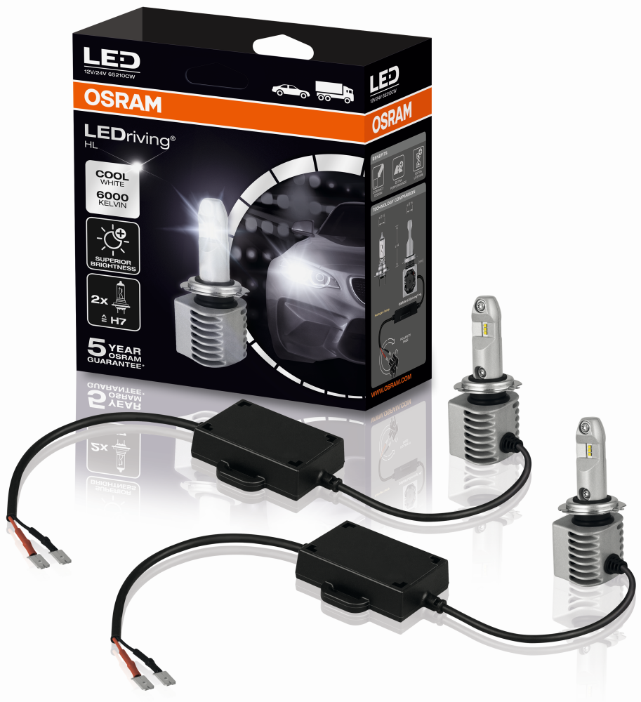 Osram LEDriving H7| Landberg.dk