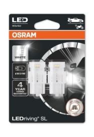 Osram LEDriving SL W21W Hvid 6000K 2 stk