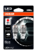 Osram LED Retrofits 12 V W16W T16 Rød 2 stk