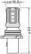 Osram LEDriving SL P13W 6000K 1 stk