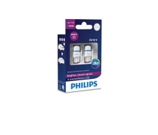 Philips X-treme LED-pære 8000K T10