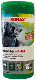 SONAX Cockpitpleje mat wipes