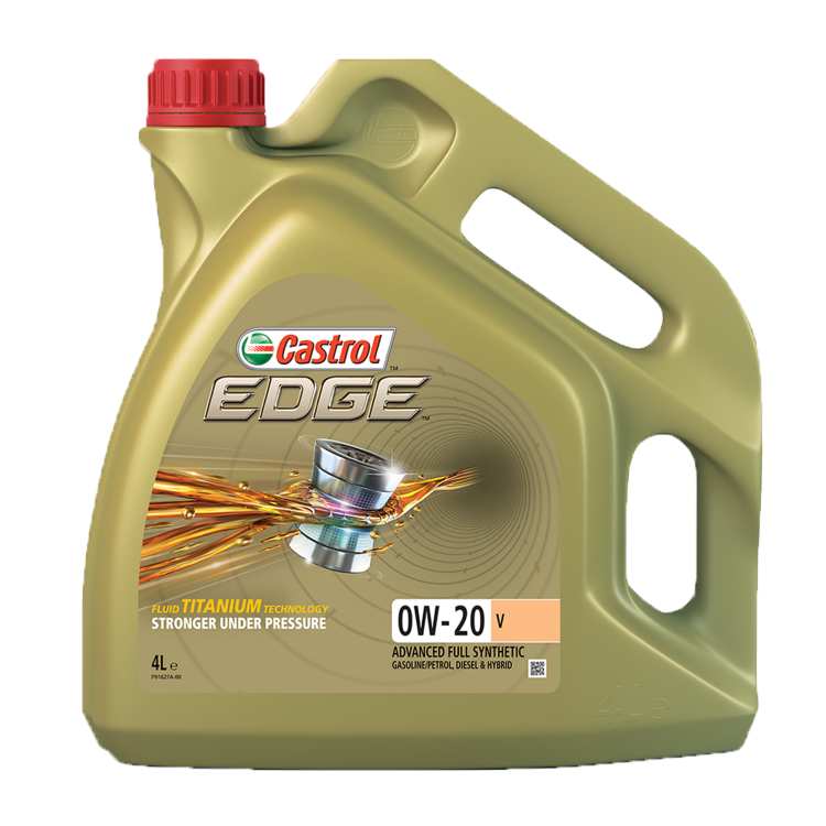 Castrol Edge 0W-20 V motorolie - 4L | Castrol | Landberg.dk