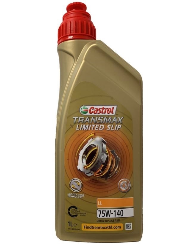 Transmax LS LL 75W140 gearolie - 1 Liter | Castrol | Landberg.dk