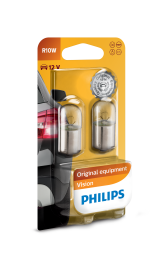 PHILIPS Vision R10W 2 stk