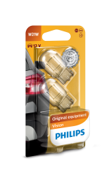 PHILIPS W21W pære 2 stk
