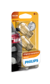 PHILIPS W3x16D vision 2 stk