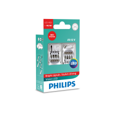 Philips Festoon X-tremeVision W21W Rød LED