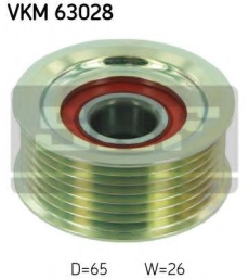 SKF Medløberhjul multi-V-rem VKM63028