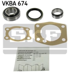 VKBA674 SKF Hjullejesæt