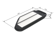 S0349 Luftfilter Bosch