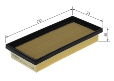 BOSCH Luftfilter S 0507