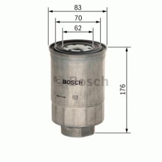 N2071 Brændstoffilter Bosch