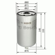 N4447 Brændstoffilter Bosch
