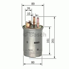 N6376 Brændstoffilter Bosch