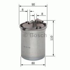 N6500 Brændstoffilter Bosch