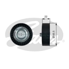 GATES Medløberhjul multi-V-rem T36458