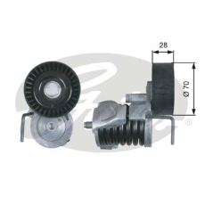 GATES Strammehjul kilerem T39287