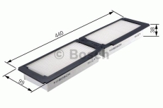 M1165 Pollenfilter Kabineluftfilter Bosch