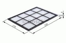 M2108 Pollenfilter Kabineluftfilter Bosch