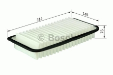 S0143 Luftfilter Bosch
