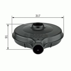 S2204 Luftfilter Bosch