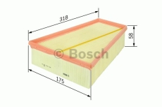 S3527 Luftfilter Bosch