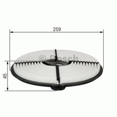 S9159 Luftfilter Bosch
