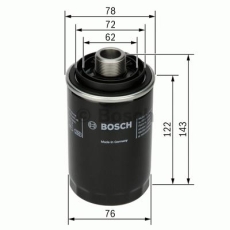 P7080 Oliefilter Bosch