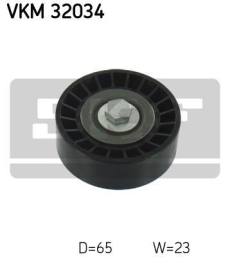 SKF Medløberhjul multi-V-rem VKM32034