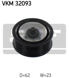 SKF Medløberhjul multi-V-rem VKM32093
