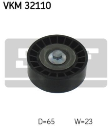 SKF Medløberhjul multi-V-rem VKM32110