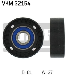 SKF Medløberhjul multi-V-rem VKM32154