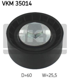SKF Medløberhjul multi-V-rem VKM35014
