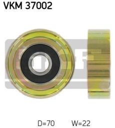 SKF Medløberhjul multi-V-rem VKM37002